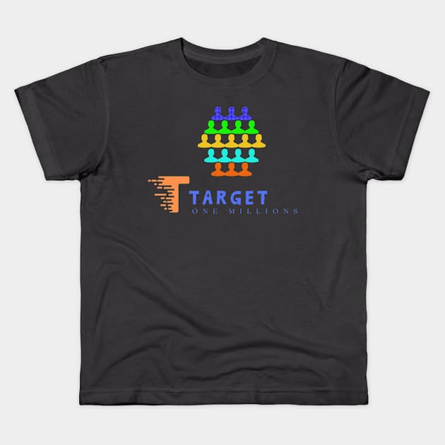 TARGET Kids T-Shirt by Burak Turkeri